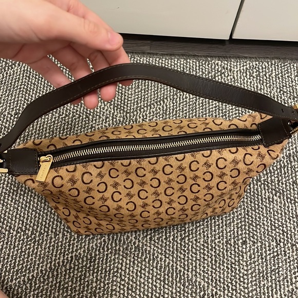 CELINE | Vintage Pony Hair Macadam Ava Style Bag - Picture 3 of 16